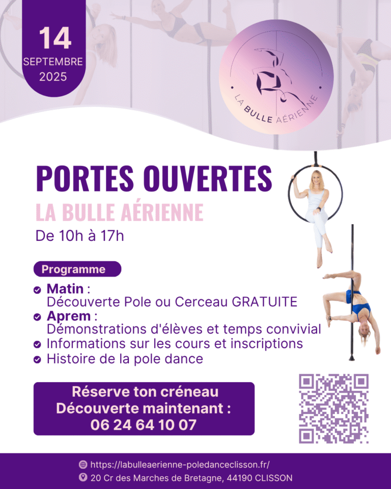 Porte ouverte rentrée 2025 La bulle Aérienne 14 sept Clisson